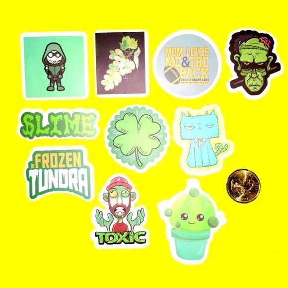 3/$20 Brand New 10x Waterproof Funny stickers - Picture 1 of 1